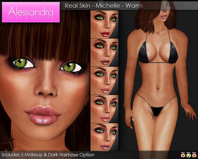 ALESSANDRA - Real Skin - Michelle - WARM (XStreet Pack)