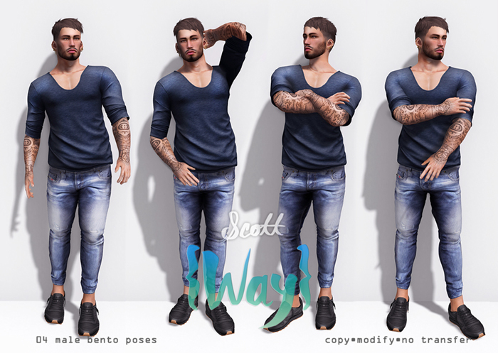 {Way} Scott PACK //BENTO POSE//