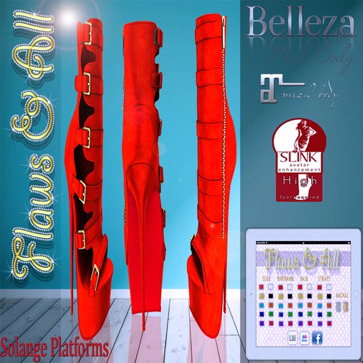 [F&A] Solange Platforms - 10 Colors [DEMO]