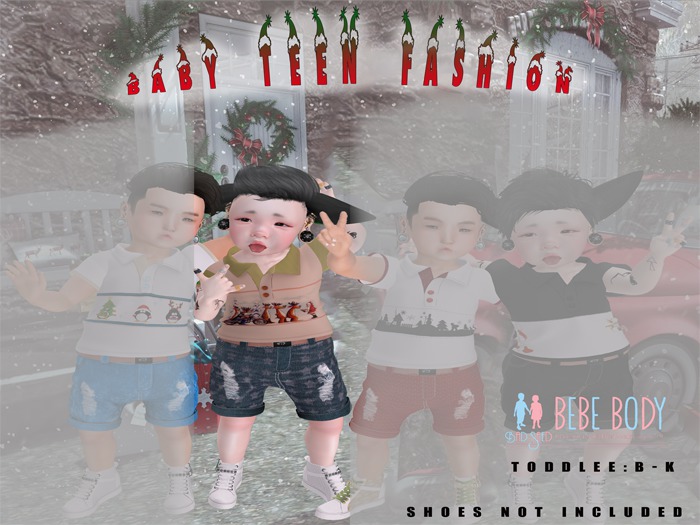 ::BTF::Outfit Christmas  Green