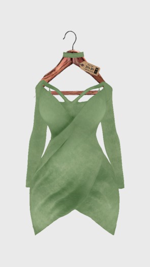 Jourda x Wrapped Wish Dress Mint