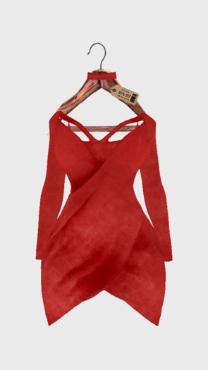 Jourda x Wrapped Wish Dress Red