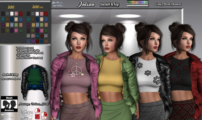 R.F. - Mesh Line - JULIAN JACKET w/hud tex change - box