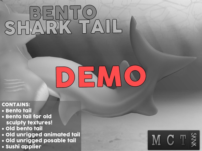 SKNK - Bento Shark Tail DEMO