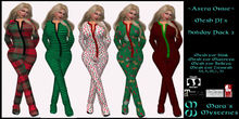 *MM* Onsie PJ's - Holiday Pack 2