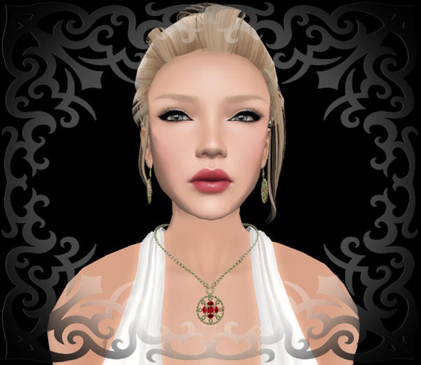 Ruby Jewelry Set