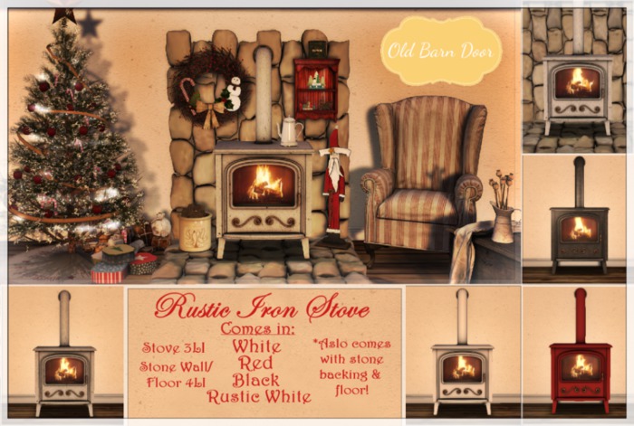 {OBD} IRON STOVE {RUSTIC WHITE} [BOXED]