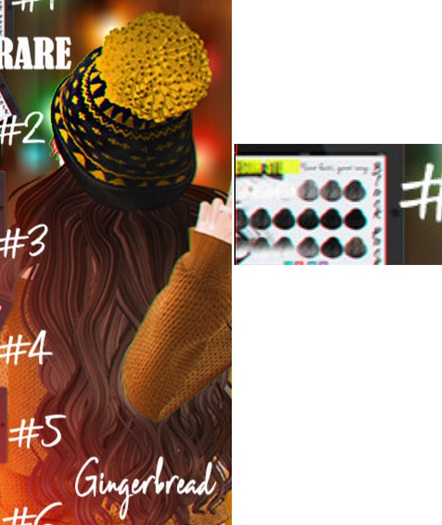 *Besom Hair~Gingerbread #1 Blacks