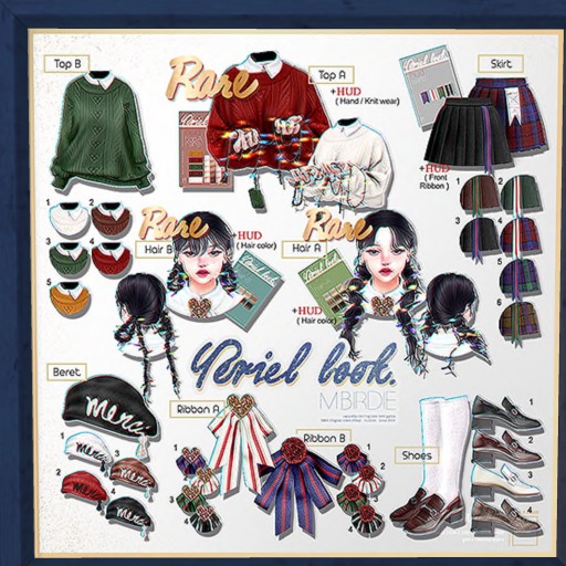 `M.BIRDIE / Yeriel look-RibbonA 3