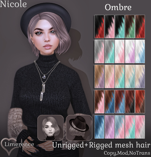 {Limerence} Nicole hair-Ombre