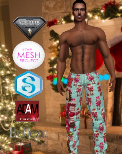 XK Holiday Lounge Pants Nutcracker