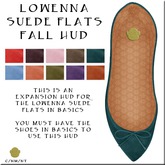 BM Lowenna Suede Flats Fall HUD