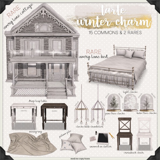 tarte. light cloche (gold) [Winter Charm]