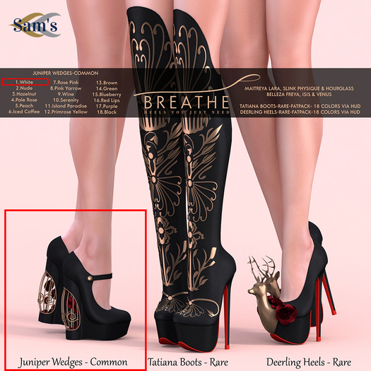 [BREATHE]-Juniper Wedges-M.LARA-White