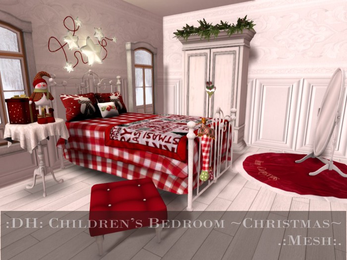:DH: Children's Bedroom Red ~Christmas~