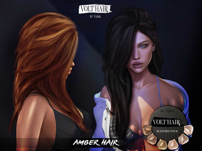 VOLTHAIR- AMBER- Blonde Pack- addme!