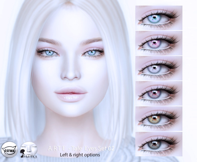 A R T E - Tale Eyes Set 02 [Catwa & LeLutka]