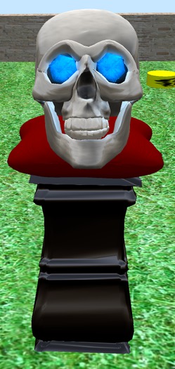 TIPjar Scull on Desk (14 Prims)