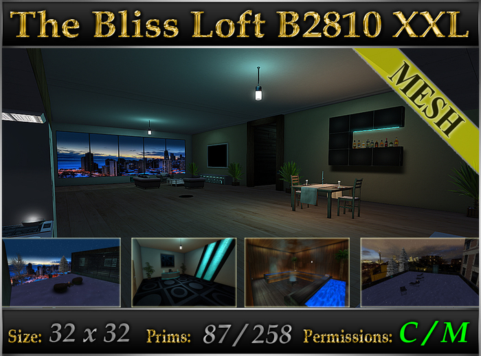 The Bliss Loft B2810 XXL (Boxed)