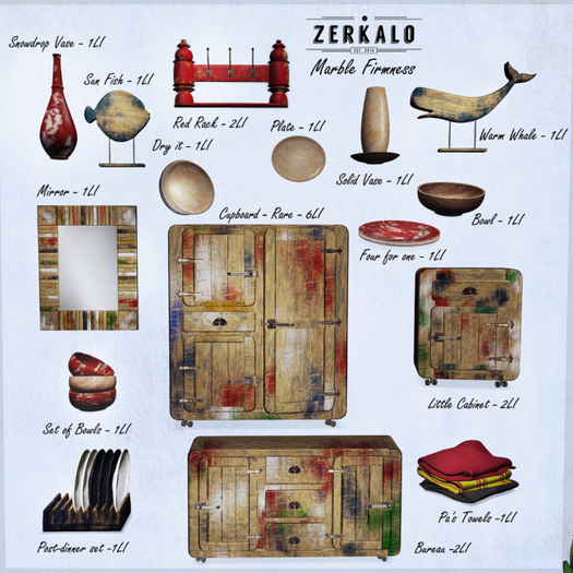 [ zerkalo ] Marble Firmness - Cupboard - RARE