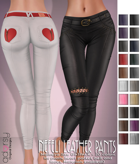adorsy - Nefeli Leather Pants Fatpack - Maitreya