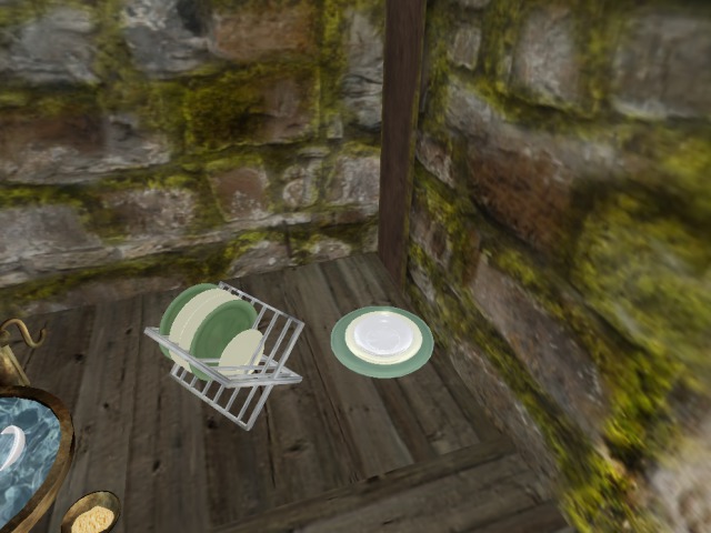 Kitchen module corner - dishstrainer DEMO