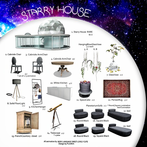 PLAAKA - PlanetariumSofa Square Grey