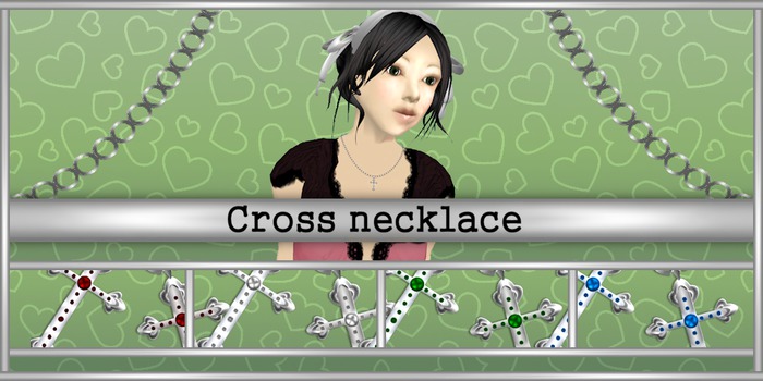 !Mingo! Cross necklaces 4 colors