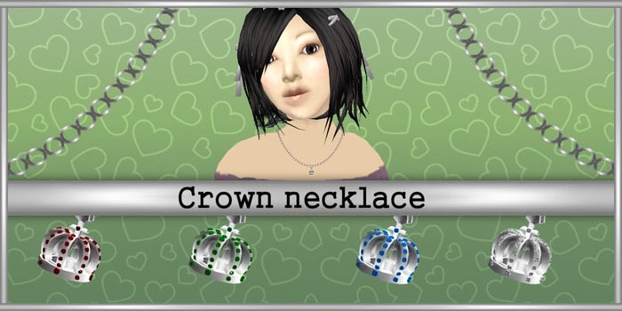 !Mingo! Crown necklaces 4 colors