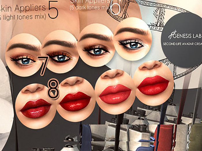 08 Genesis Lab. - Lipstick Appliers Set (4 in 1)