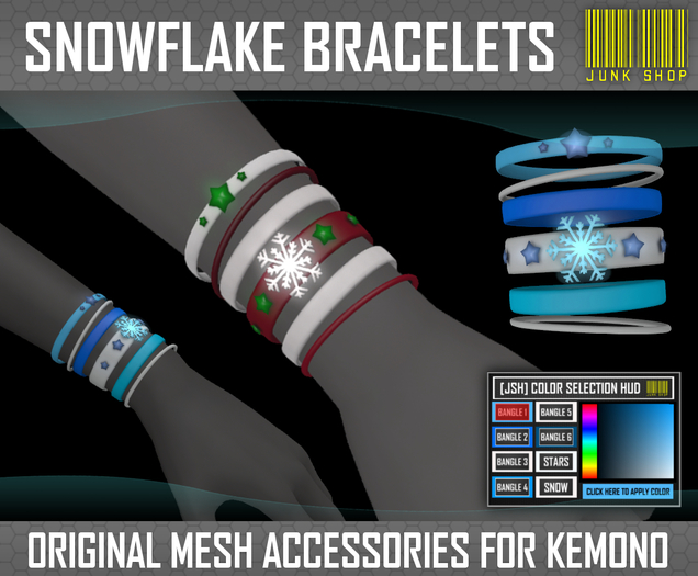 [JSH] Snowflake Bracelets 