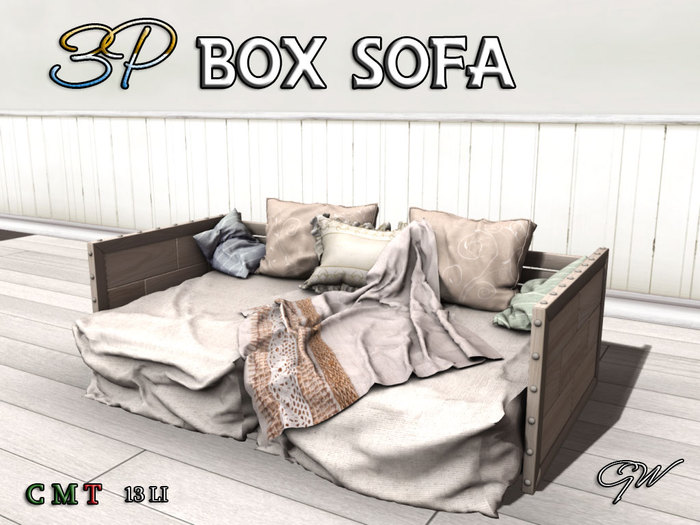 GW 3P Box Sofa (PG)