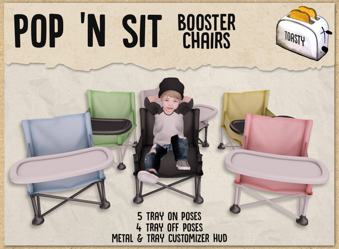 [Toasty] Pop 'N Sit - White