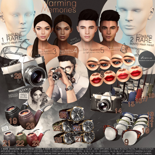 05 Genesis_Lab_Skin_EDWARD - LIGHT TONES MIX