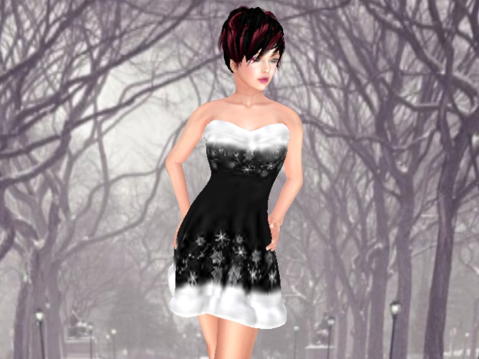@AdReNaLiZeD@ Rudolph Black Snowflakes Demo