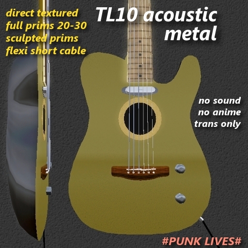 #PLG# TL10 acoustic metalic (guitar)
