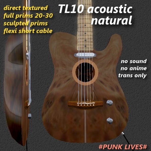 #PLG# TL10 acoustic natural (guitar)