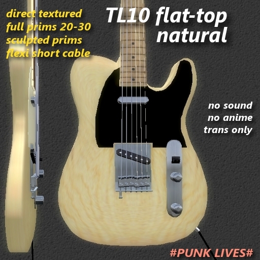 #PLG# TL10 flat-top natural (guitar)