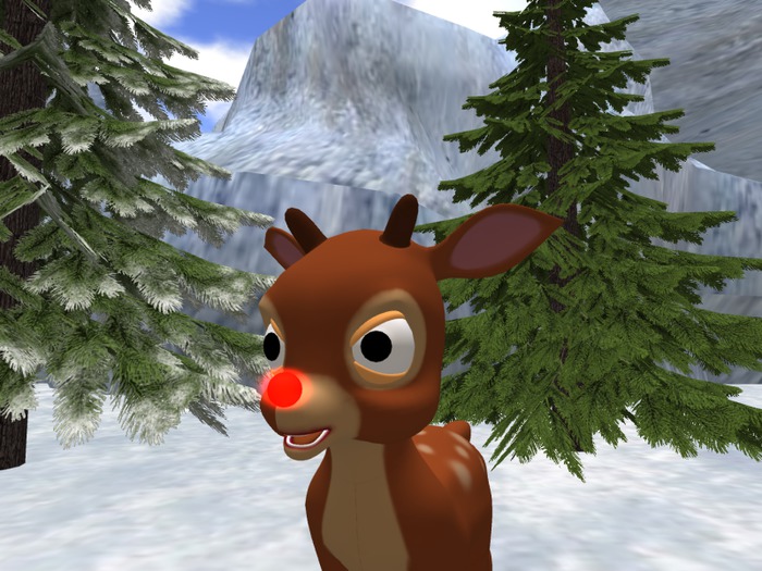 Reindeer with red Nose