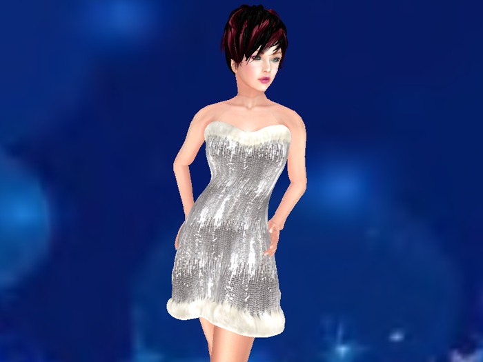 @AdReNaLiZeD@ Rudolph Silver Shimmer Box