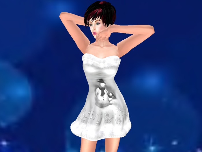 @AdReNaLiZeD@ Rudolph White Snowman Box