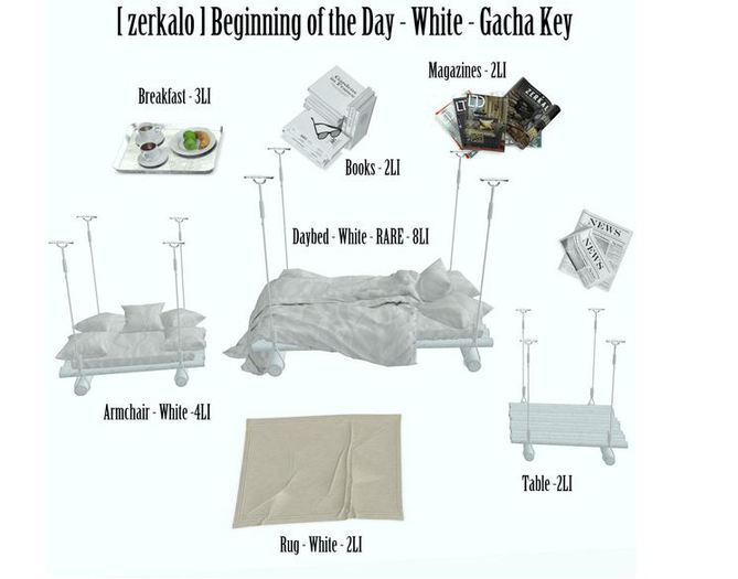 [ zerkalo ] Beginning of the Day - Rug - White