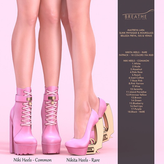[BREATHE]-Niki Heels-Purple-M.LARA