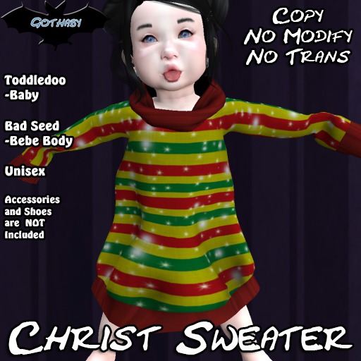 Gothaby - Christ Sweater Gift (Boxed)
