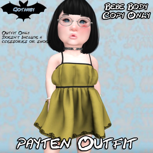 Gothaby - Payten Outfit Gold (Boxed)