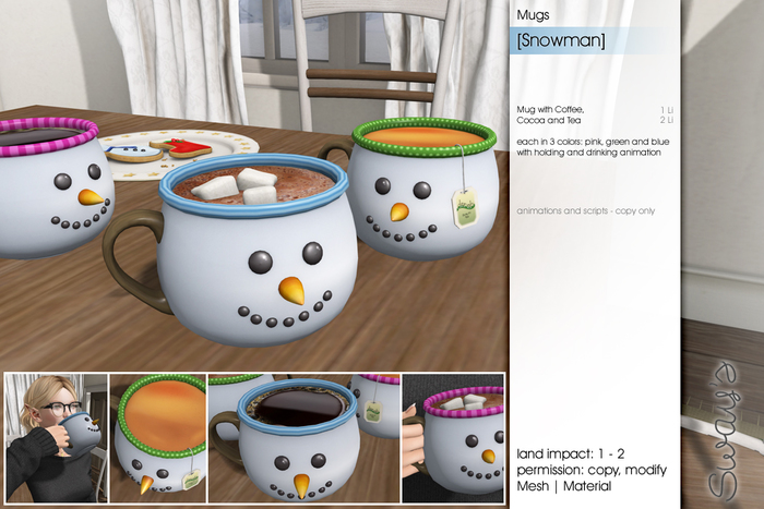 Sway's [Snowman] Mugs