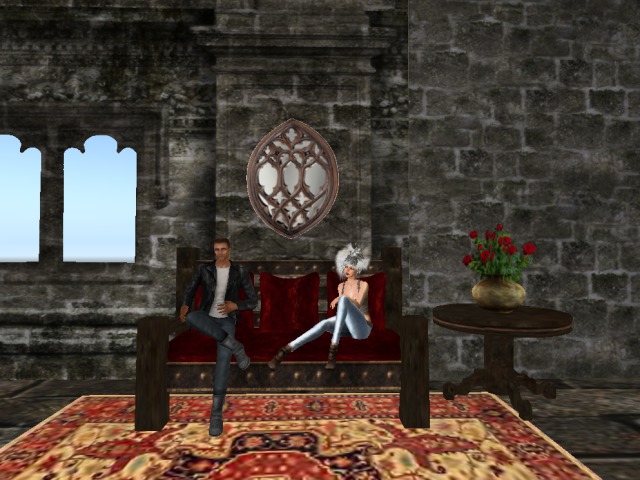 Small council couch set boxed