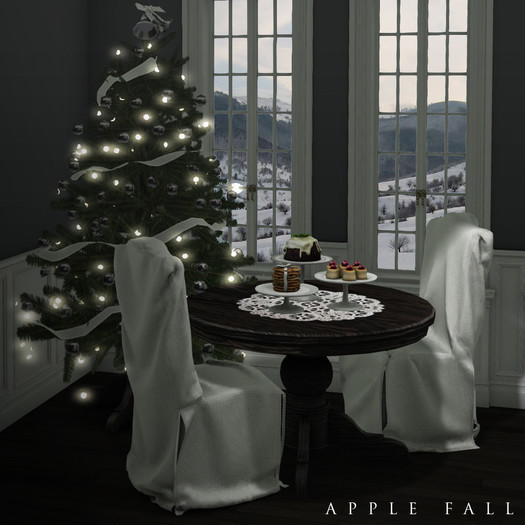AF Christmas Dining Table