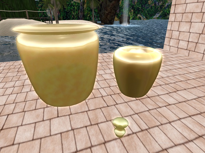 VelvetV Kreations (pottery set) Gold boxed