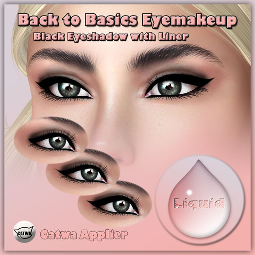 Liquid ~ Back to Basics ~ Catwa Black Eyeshadow
